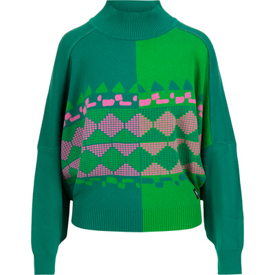 Blutsgeschwister Dames Diamond Loom Egg Trui