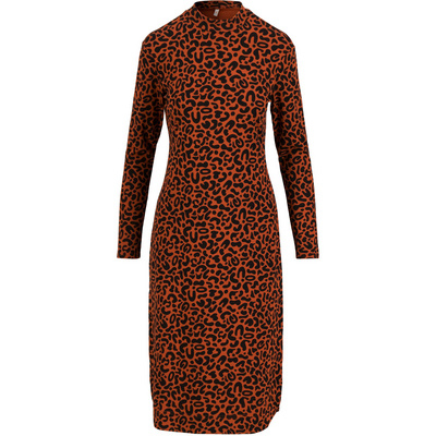Blutsgeschwister Dames Minimal Chic Jurk (Maat S, Oranje)