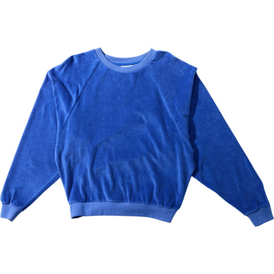 Brava Fabrics Dames Velvet Raglan Trui