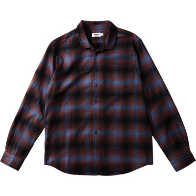 Brava Fabrics Heren Pixel Check Overhemd