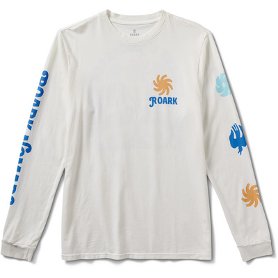 Roark Heren Rucksack Ramblers Longsleeve (Maat S, Wit)