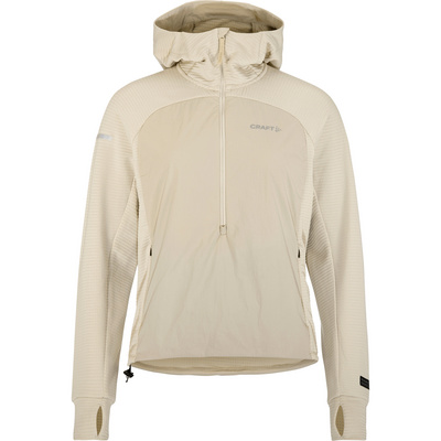Craft Dames Subz Light Hoodie Jas (Maat S, Beige)
