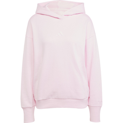 adidas Dames All Szn French Terry Loose Hoodie (Maat XS, licht roze)