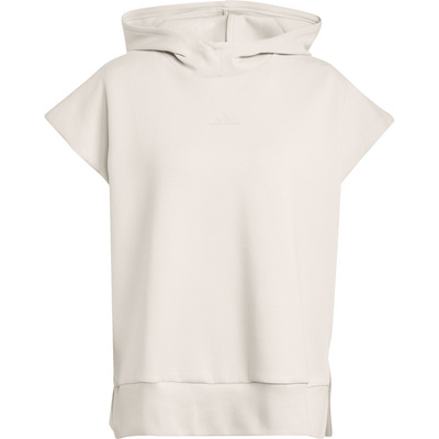 adidas Dames All Szn Soft Lux Loose Hoodie (Maat XS, Beige)