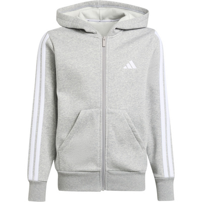 adidas Kinderen Essentials Hoodie Jas (Maat 140, Grijs)