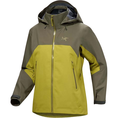 Arcteryx Dames Beta AR Jas (Maat S, Olijf)