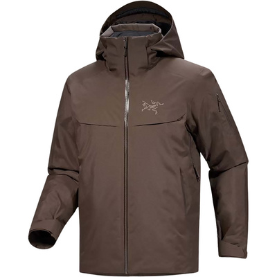 Arcteryx Heren Macai Down Jas (Maat XL, Bruin)