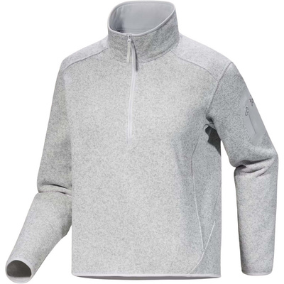 Arcteryx Dames Covert Zip Neck Longsleeve (Maat L, Wit)