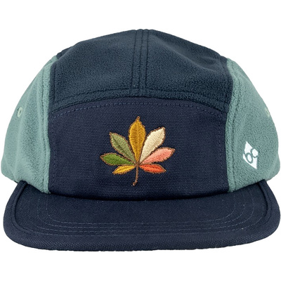 Bavarian Caps Kastanienlaub 5-Panel Pet (Maat ONE SIZE, Blauw)