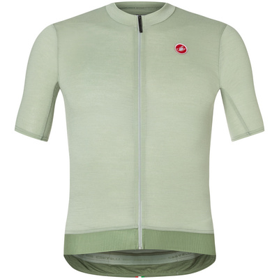 Castelli Heren Essenza Shirt (Maat XXL, Groen)