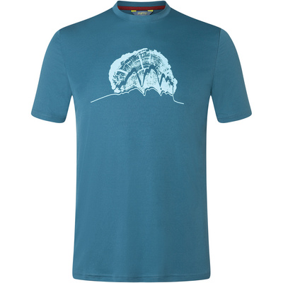 Meru Heren Cantwell T-Shirt (Maat M, Blauw)