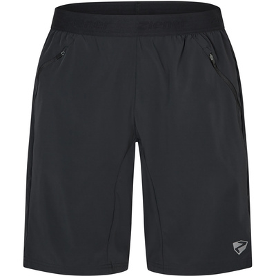 Ziener Heren Nalte Fietsbroek (Maat XL, Zwart)