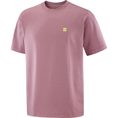 Salomon Heren Round Logo Graphic T-shirt