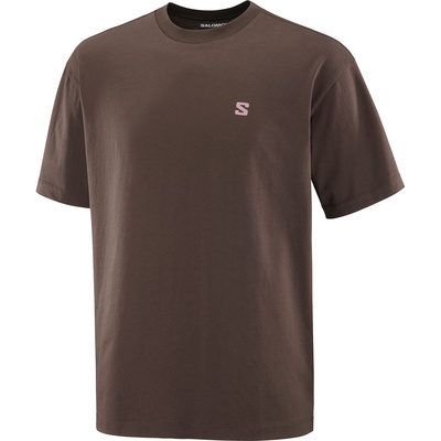 Salomon Heren Round Logo Graphic T-shirt
