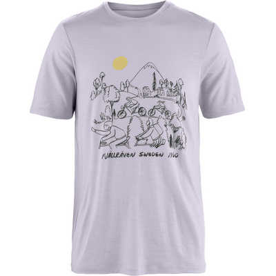 Fj&auml;llr&auml;ven Heren Hoja Lugnt Wool T-shirt
