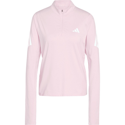 Adidas Dames Iconic Running 1/2 Zip Longsleeve