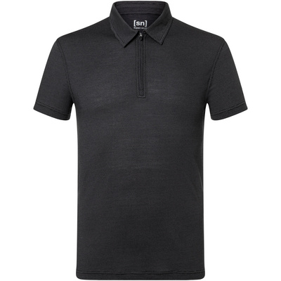 Super.Natural Heren Light Air Zip Polo T-shirt