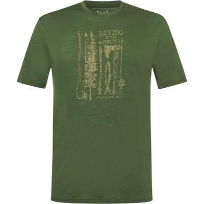 Super.Natural Heren Fishing Adventure T-shirt