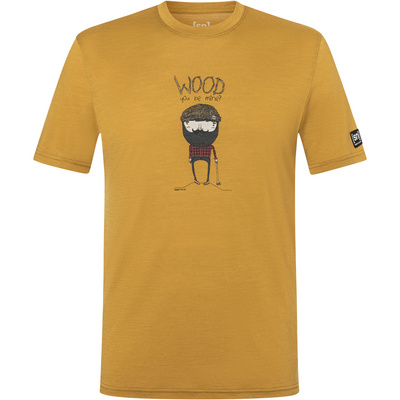 Super.Natural Heren Wood Crafti T-shirt