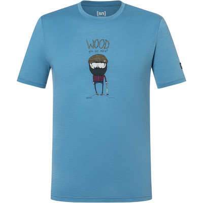 Super.Natural Heren Wood Crafti T-shirt