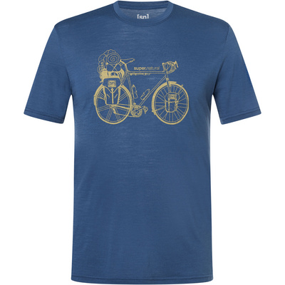 Super.Natural Heren Wander Wheel T-shirt