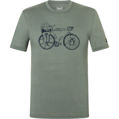 Super.Natural Heren Wander Wheel T-shirt