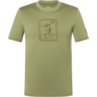 Super.Natural Heren PalIsland Bio J T-shirt