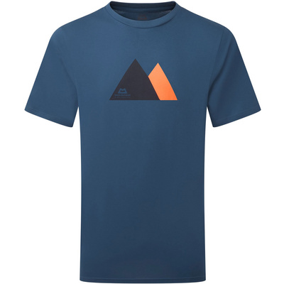 Mountain Equipment Heren Twin Peaks T-shirt