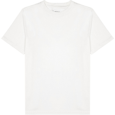 KnowledgeCotton Apparel Dames Basic Pima Cotton T-shirt (Maat S, Wit)