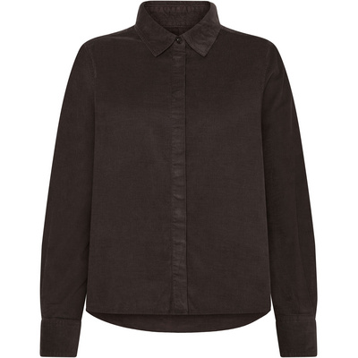 KnowledgeCotton Apparel Dames A-Shape Corduroy Blouse