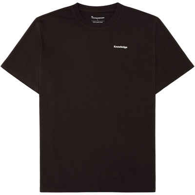 KnowledgeCotton Apparel Heren Back Print T-shirt
