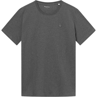KnowledgeCotton Apparel Heren Loke Badge T-shirt