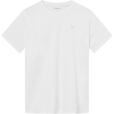 KnowledgeCotton Apparel Heren Loke Badge T-shirt