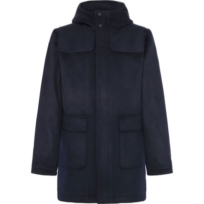 KnowledgeCotton Apparel Heren Felted Wool Duffle Jas