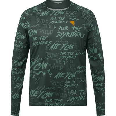 Endura Heren SingleTrack LS Print Shirt