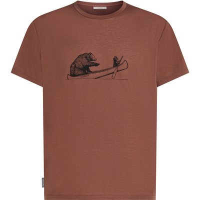 Icebreaker Heren Core Canoe Companions T-shirt