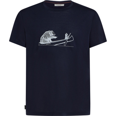 Icebreaker Heren Core Canoe Companions T-shirt