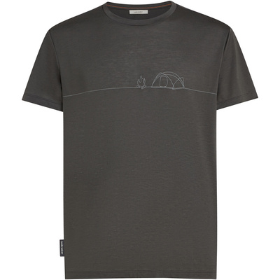 Icebreaker Heren Core Single Line Camp T-shirt