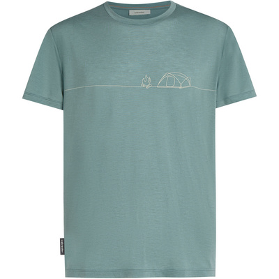 Icebreaker Heren Core Single Line Camp T-shirt