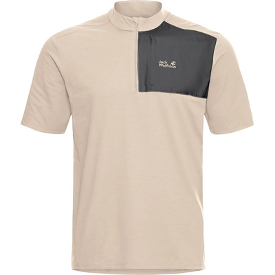 Jack Wolfskin Heren Sucol Half Zip T-shirt