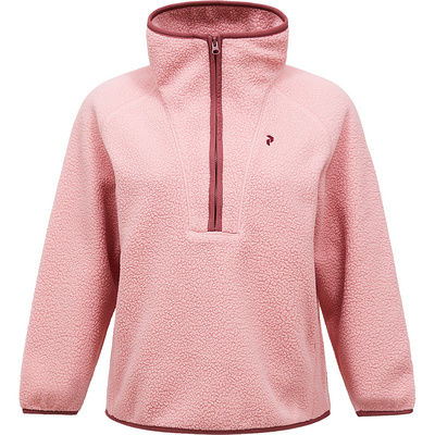 Peak Performance Dames Naturerush Pile Half Zip Trui