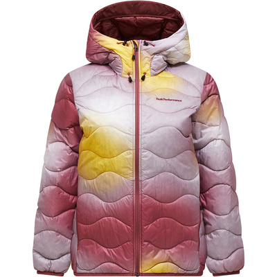Peak Performance Dames Aop Helium Down Hoodie Jas