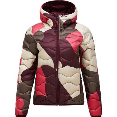Peak Performance Dames Aop Helium Down Hoodie Jas