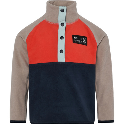 Didriksons Pull Monte Half Bu 5 (taille 90, Rouge)