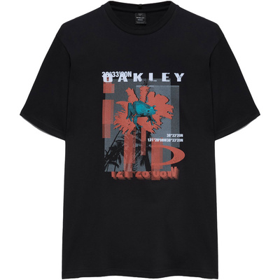 Oakley Heren Futurescape Logo Frog T-shirt