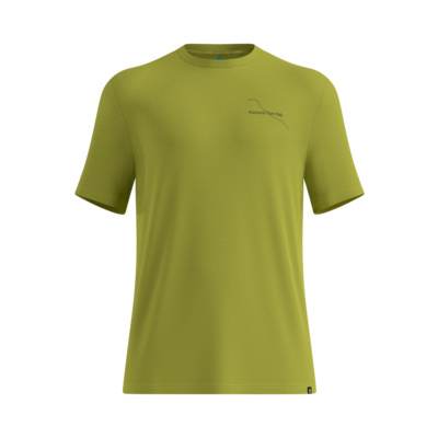 Odlo Heren Merino 160 Postcards T-shirt