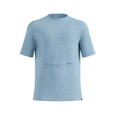 Odlo Heren Merino Tencel Hyper Map T-shirt