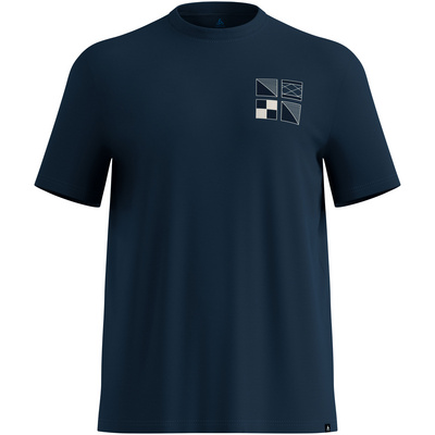 Odlo Heren Cotton Blend  Flags T-shirt