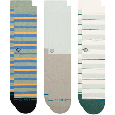 Stance Prep Stripe 3er Pack Sokken