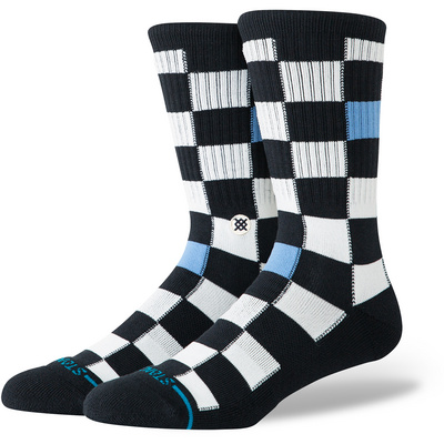 Stance Chef Check Crew Sokken
